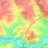 Mapa topográfico Ruppertzaint, altitud, relieve