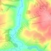 Mapa topográfico Кунеево, altitud, relieve