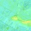 Mapa topográfico Westhay, altitud, relieve