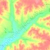 Mapa topográfico Foz, altitud, relieve