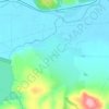 Mapa topográfico Цонево, altitud, relieve