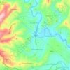 Mapa topográfico Salab, altitud, relieve
