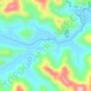 Mapa topográfico PO1, altitud, relieve