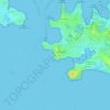 Mapa topográfico Toulassais, altitud, relieve