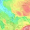 Mapa topográfico Tahoma, altitud, relieve