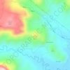 Mapa topográfico Cerro El Padre, altitud, relieve