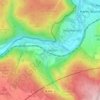 Mapa topográfico Bonaforth, altitud, relieve