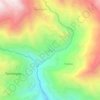 Mapa topográfico Utao, altitud, relieve
