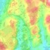 Mapa topográfico Winster, altitud, relieve
