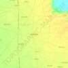 Mapa topográfico Harchowal, altitud, relieve