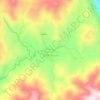 Mapa topográfico Little Baguio, altitud, relieve