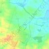 Mapa topográfico Trente Vents, altitud, relieve