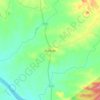 Mapa topográfico Subdega, altitud, relieve