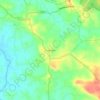 Mapa topográfico Kattingeri, altitud, relieve
