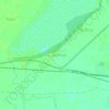 Mapa topográfico Achundanavayal, altitud, relieve