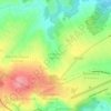 Mapa topográfico condomínio arco-íris, altitud, relieve
