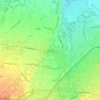 Mapa topográfico Le Pouey, altitud, relieve