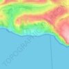 Mapa topográfico Ringstead, altitud, relieve