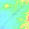 Mapa topográfico Zapindonga, altitud, relieve