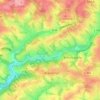 Mapa topográfico Herchenrath, altitud, relieve