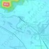 Mapa topográfico Kottaram, altitud, relieve
