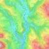 Mapa topográfico Neudörfl, altitud, relieve
