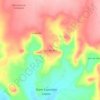 Mapa topográfico Saco dos Bois, altitud, relieve