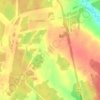 Mapa topográfico Студенец, altitud, relieve