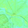 Mapa topográfico Katiadi, altitud, relieve