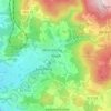Mapa topográfico Bruck, altitud, relieve