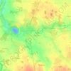 Mapa topográfico La Roche Chotard, altitud, relieve