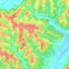 Mapa topográfico Untergreith, altitud, relieve