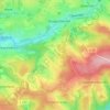 Mapa topográfico Kesselscheid, altitud, relieve