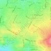 Mapa topográfico الحي الخامس منطقة 2, altitud, relieve