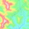 Mapa topográfico Lais, altitud, relieve