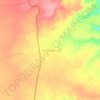 Mapa topográfico Prabhatpattan, altitud, relieve