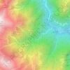 Mapa topográfico Alpe sn14, altitud, relieve