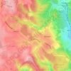 Mapa topográfico Bream Meend, altitud, relieve