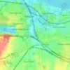 Mapa topográfico Springhead, altitud, relieve