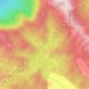 Mapa topográfico Kaluru, altitud, relieve