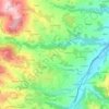 Mapa topográfico Ripan, altitud, relieve