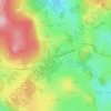 Mapa topográfico Les Balayes, altitud, relieve