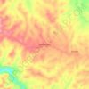 Mapa topográfico SANTA ROSA, altitud, relieve