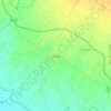 Mapa topográfico Jaspur, altitud, relieve