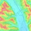Mapa topográfico Sulz bei Gleisdorf, altitud, relieve