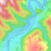 Mapa topográfico Nurlet, altitud, relieve