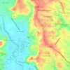 Mapa topográfico Buhangin District, altitud, relieve