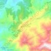 Mapa topográfico Oukaïmeden ⵓⴽⴰⵢⵎⴷⴰⵏ أوكايمدن, altitud, relieve