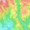Mapa topográfico Schönherrn, altitud, relieve