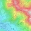 Mapa topográfico Spitzingscheibe, altitud, relieve